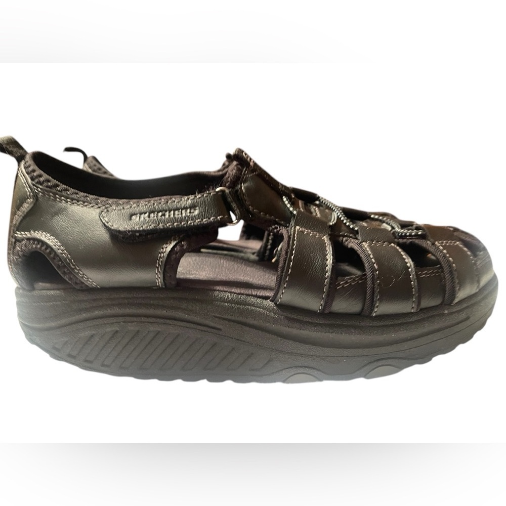Skechers Black Outdoor Sandals Sturdy Adjustable